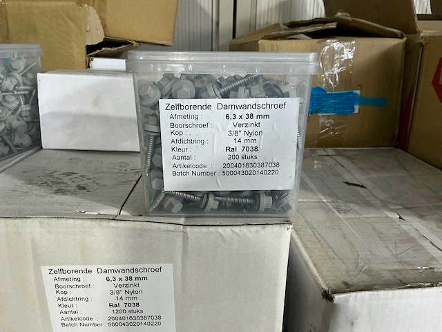 Partij fp - zelfborende damwandschroeven - afbeelding 4 van  4