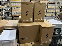 Partij fractal design north white tg clear tint (12x) - afbeelding 2 van  4