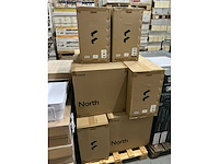 Partij fractal design north white tg clear tint (12x) - afbeelding 3 van  4