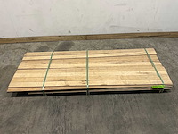 Partij fraké planken mes- en groef 210-240x9,8x2 cm - afbeelding 2 van  7