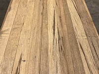 Partij fraké planken mes- en groef 210-240x9,8x2 cm - afbeelding 3 van  7