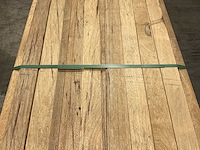 Partij fraké planken mes- en groef 210-240x9,8x2 cm - afbeelding 4 van  7