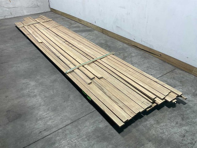 Partij fraké planken mes- en groef 330-520x6,5x6,5 cm - afbeelding 1 van  8