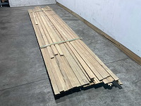Partij fraké planken mes- en groef 330-520x6,5x6,5 cm - afbeelding 5 van  8