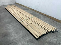 Partij fraké planken mes- en groef 330-520x6,5x6,5 cm