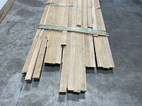 Partij fraké planken mes- en groef 330-520x6,5x6,5 cm - afbeelding 1 van  4