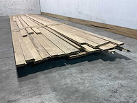 Partij fraké planken mes- en groef 330-520x6,5x6,5 cm - afbeelding 3 van  4