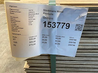 Partij fraké planken mes- en groef verbinding 275-335x9,2x2 cm - afbeelding 3 van  3