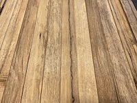 Partij fraké planken mes- en groef verbinding 275-335x9,2x2 cm - afbeelding 6 van  10