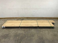 Partij fraké planken mes- en groef verbinding 365-395x11,7x2 cm - afbeelding 2 van  9