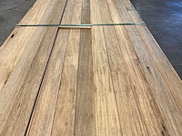 Partij fraké planken mes- en groef verbinding 485-510x9,2x2 cm - afbeelding 7 van  11