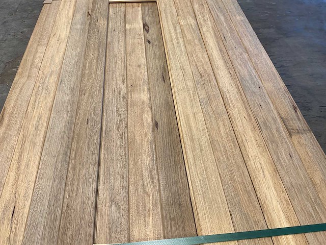 Partij fraké planken mes- en groef verbinding 485-510x9,2x2 cm - afbeelding 8 van  11