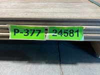 Partij fraké planken mes- en groef verbinding 485-510x9,2x2 cm - afbeelding 2 van  10