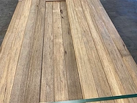 Partij fraké planken mes- en groef verbinding 485-510x9,2x2 cm - afbeelding 7 van  10