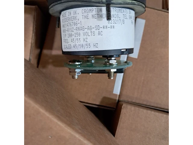 Partij frequentiemeters, o.a crompton instruments - afbeelding 7 van  7