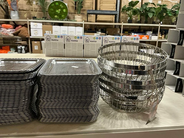 Partij fruit bowls/trays (140x) - afbeelding 1 van  3