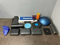 Partij fysiotherapie- en fitnessmaterialen