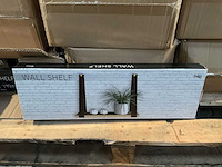 Partij gadgy wandplank zwevend 50x15cm (47x) - afbeelding 3 van  4