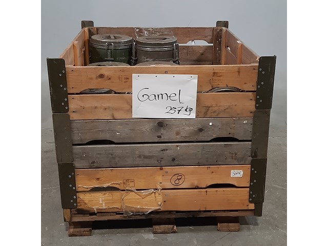Partij gamellen - afbeelding 1 van  6