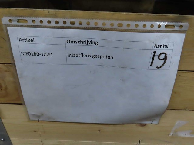 Partij gasbrandonderdelen, inhoud stelling - afbeelding 9 van  26