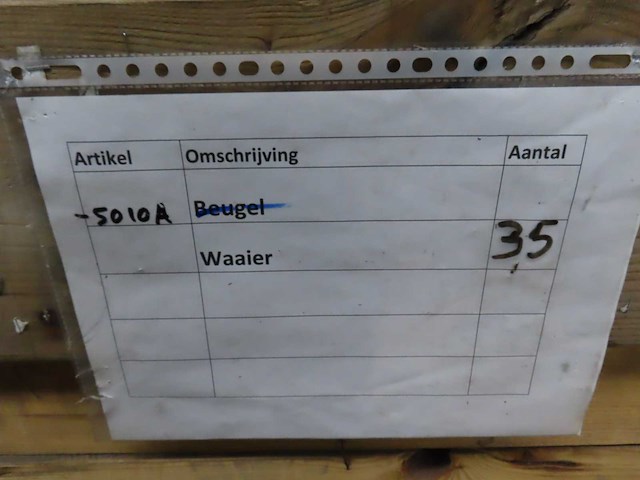 Partij gasbrandonderdelen, inhoud stelling - afbeelding 11 van  26