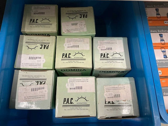 Partij gaslampen (9x) - afbeelding 2 van  3