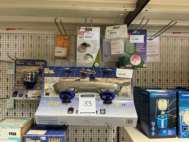 Partij gaslampen en gasstellen - afbeelding 2 van  9