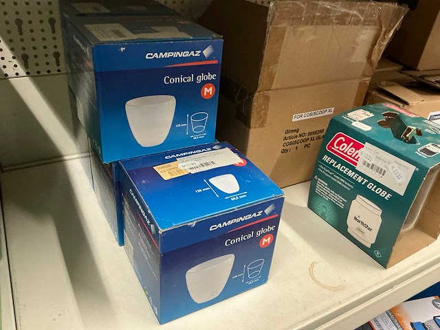 Partij gaslampen en gasstellen - afbeelding 7 van  9