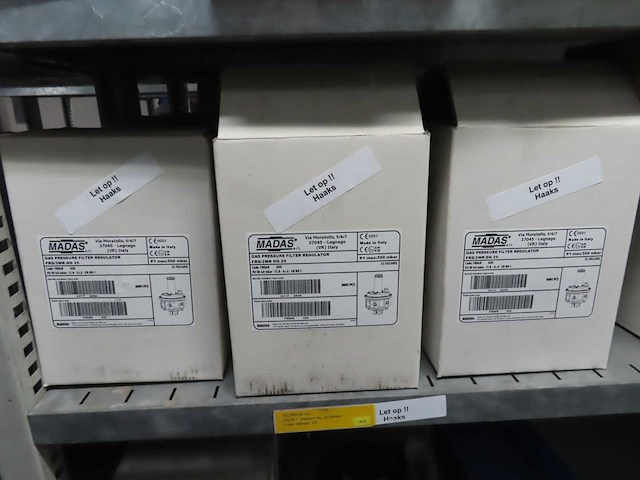 Partij gasregel installatiemateriaal, ca 250 items - afbeelding 6 van  45