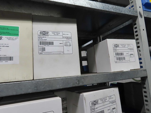 Partij gasregel installatiemateriaal, ca 250 items - afbeelding 11 van  45