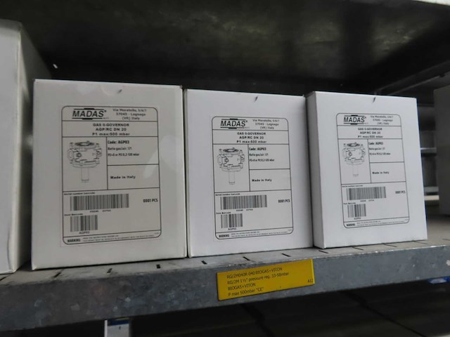 Partij gasregel installatiemateriaal, ca 250 items - afbeelding 45 van  45