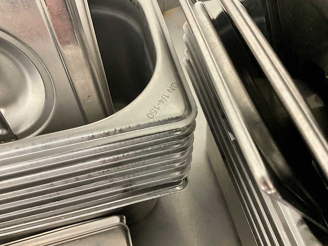 Partij gastronormbakken en deksels - afbeelding 4 van  6