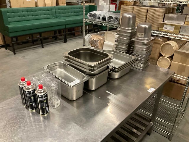 Partij gastronormbakken met pepermolens en gasvullingen (46x) - afbeelding 4 van  4
