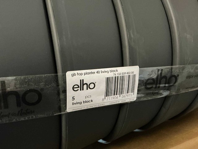 Partij gb top planter 40 living black (19x) - afbeelding 3 van  3