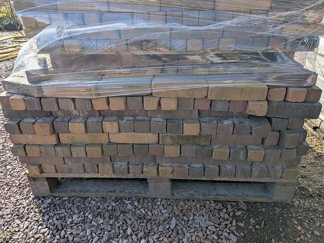 Partij gebakken stenen ca. 19.6x6.2x4.8 cm - afbeelding 6 van  6