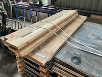 Partij gebruikt bekistingsmateriaal – 48 bekistingsplaten/panelen + 8 steigerplanken - afbeelding 3 van  5