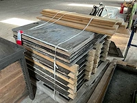 Partij gebruikt bekistingsmateriaal – 48 bekistingsplaten/panelen + 8 steigerplanken - afbeelding 5 van  5