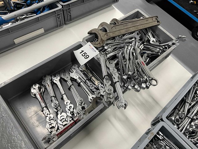 Partij gedore ring-/steeksleutels - afbeelding 1 van  4