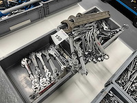 Partij gedore ring-/steeksleutels - afbeelding 1 van  4