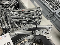 Partij gedore ring-/steeksleutels - afbeelding 2 van  4