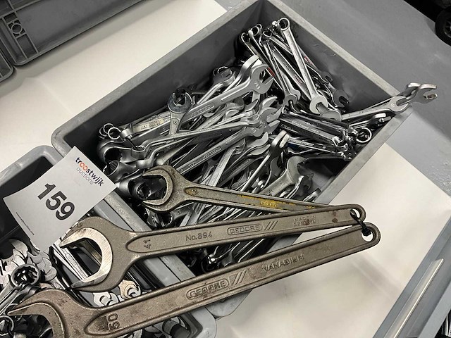 Partij gedore ring-/steeksleutels - afbeelding 4 van  4