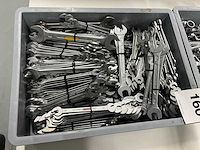 Partij gedore ring-/steeksleutels - afbeelding 2 van  3