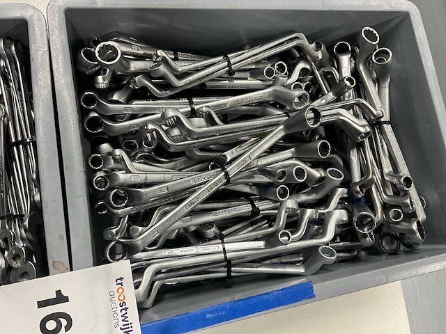 Partij gedore ring-/steeksleutels - afbeelding 3 van  3