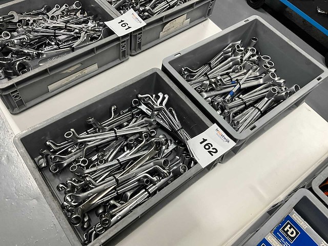 Partij gedore ringsleutels - afbeelding 1 van  3