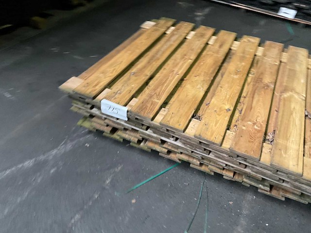 Partij geïmpregneerd grenen tuinschermen 180x90 cm - afbeelding 2 van  8