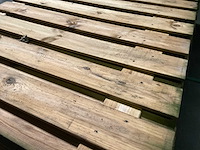 Partij geïmpregneerd grenen tuinschermen 180x90 cm - afbeelding 8 van  8