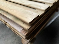 Partij geïmpregneerde grenen tuinscherm 180x180 cm - afbeelding 3 van  14