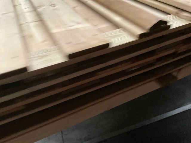 Partij geïmpregneerde grenen tuinscherm 180x180 cm - afbeelding 2 van  9