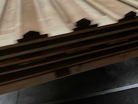 Partij geïmpregneerde grenen tuinscherm 180x180 cm - afbeelding 3 van  9