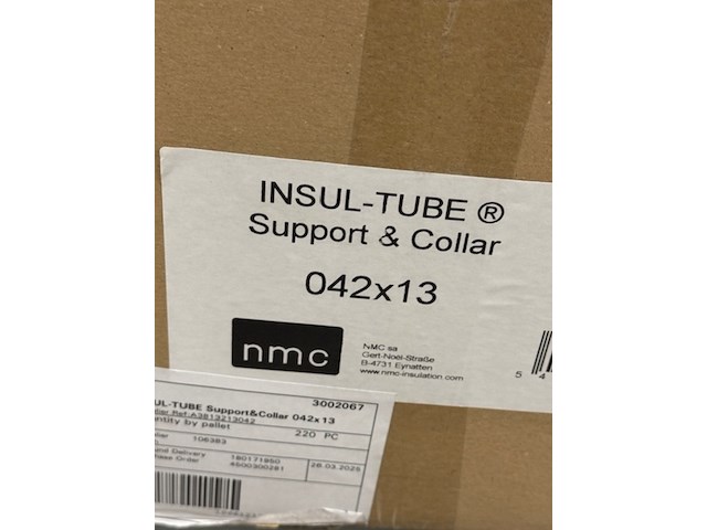 Partij geisoleerde pijpklemmen, flamco, cb13 clip - afbeelding 3 van  6